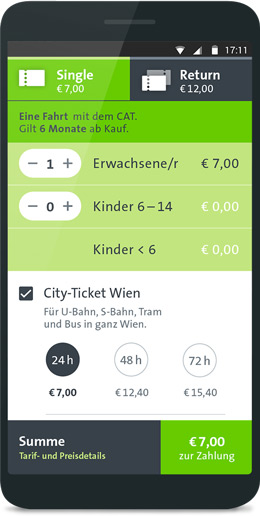 CAT Website – Schneller Ticketkauf