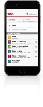 ÖBB Verbundintegration iOS Version